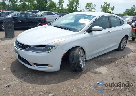 2016 Chrysler 200 Limited z USA, uszkodzony, nr VIN 1C3CCCAB1GN131736